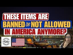 🔴THESE ITEMS ARE BANNED OR NOT ALLOWED IN AMERICA ANYMORE??? WILL THIS AFFECT OTHER COUNTRIES?