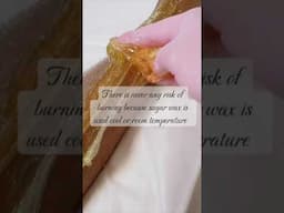 SUGARING FACTS | SUGAR WAX #hairremovalmethod #sugaring #waxing #sugarwaxing #sugarwax