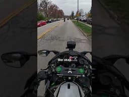 Skipping traffic on a Ninja H2