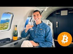 I Spent Bitcoin on a Private Jet