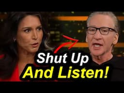 Tulsi Gabbard SHUTS DOWN Bill Maher LIVE During “Draft Debate”