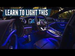 How To LIGHT CAR Interiors