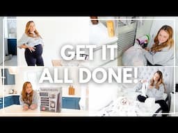 GET IT ALL DONE | CLEAN, DECLUTTER, ORGANISE AND NEST WITH ME 2024