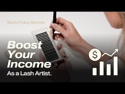 How to increase your Income as a Lash Artist / Eyelash Extension business 101