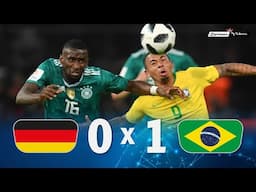 Germany 0 x 1 Brasil ● 2018 Friendly Extended Goals & Highlights HD