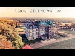 Solving the mysteries of the Château moat + the huge task to save it.