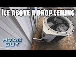 System Was Completely Frozen When I Found It! #hvacguy #hvaclife #hvactrainingvideos