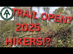 Horrible Appalachian Trail Conditions, Closures, and 2025 Thru Hiker Season