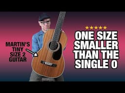 A Tiny Guitar from the Martin Custom Shop!