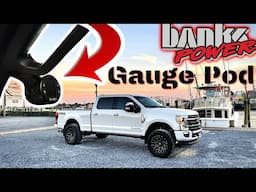 Banks Gauge Pod 2022 Ford Super Duty