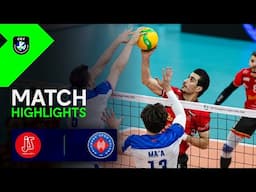 Highlights | Jihostroj ČESKÉ BUDĚJOVICE vs. Halkbank ANKARA | CEV Champions League Volley 2025