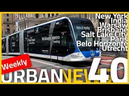 New museum in Warsaw | Brisbane transport update | New trams in Salt Lake City | Urban News 40