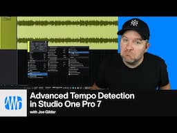 Testing the new Advanced Tempo Detection in Studio One Pro 7 | PreSonus