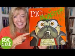 Pig the Monster | Read Aloud Halloween Picture Book for Kids 🎃