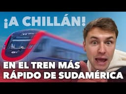 Así es el tren más rápido de Sudamérica que conecta Santiago y Chillán