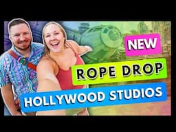 NEW ROPE DROP PROCEDURE at Hollywood Studios | Rise of the Resistance as a NON-Disney Resort Guest