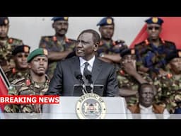 BREAKING NEWS: President Ruto speaking now in Lanet, Nakuru after deporting Adani!