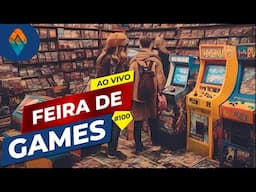 FEIRA DE GAMES 🎮 AO VIVO 🔴 Gameteczone #100 Videogames, Jogos e Acessórios baratos 💰