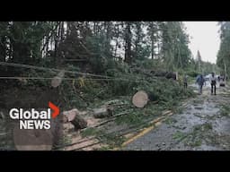 Bomb cyclone: Another fall storm forecast to impact BC coast as residents continue to clean up