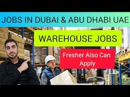 Warehouse Jobs and Opreator Jobs in Dubai UAE 4 Companies | Foughty1