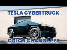 Cybertruck Color Change Paint Protection Film Is Here, and It Looks Better Than Paint.