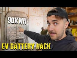 Hacking an EV Battery From a £90,000 Car -  DIY Vehicle to Grid