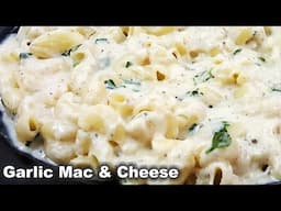 Garlic & Cheese Macaroni Recipe in Hindi/Urdu - Lehsan aur Cheese se bani mazedar Macaroni