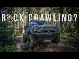 My First attempt at Rock Crawling in my Lifted Bronco on 37s!