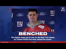 New York Giants Bench Daniel Jones: Instant Reaction