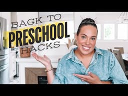 7 Genius Hacks to Make Back to School a Breeze for Busy Preschool Parents