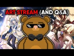 ART STREAM - Sunday & Fugue (And Honkai Star Rail Q&A)