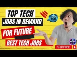 Top Tech Jobs in Demand For Future | Best Tech Jobs in 2024 | Top 9 Tech Jobs for Future #itjobs