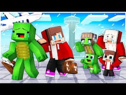 Mikey and JJ MOVE AWAY in Minecraft (Maizen)