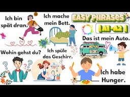 4 Hours of Everyday Phrases: Enhance Your Daily Routine in German