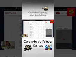 Will Colorado get upset today. Bet sum with me subscribe to @BetSumSports  for prop and parlays