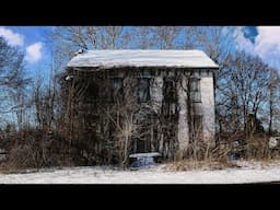 Incredible Snowed in Abandoned Oakwood Manor House Up North in Pennsylvania Built in 1868