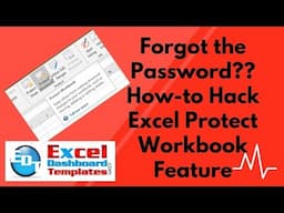 How-to Hack Excel Protect Workbook Feature When You Forgot the Password