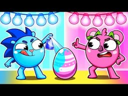 Pink vs Blue Song 💗💙Funny Kids Songs 😻🐨 And Nursery Rhymes by Baby Zoo