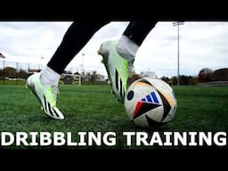 Solo Dribbling Training Session in Adidas X Strung