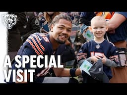 Rome Odunze's special visitor | Chicago Bears