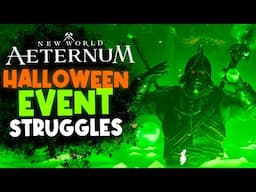 Pattern Problems! New World Aeternum Halloween Event Issues