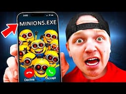 7 YouTubers Who CALLED MINIONS.EXE On CAMERA! (Unspeakable, MrBeast & Preston)