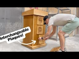 Building a Cherry Wood Podium // Step-by-Step Pulpit/Lectern Build