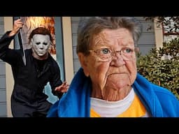 GRANDMA GOES TRICK’R TREATING!