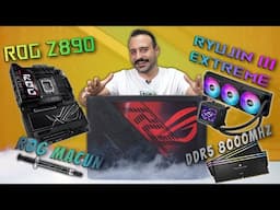 ROG MEDİA KİT İLE NELER NELER GELDİ 🤩 Z890 HERO ve RYUJIN III EXTREME