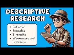 Descriptive Research: Definition & Examples (Explained in 3 Minutes)