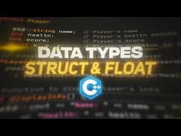 Low Level C Data Types - Structs, Floats & Doubles