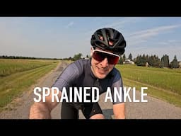 Sprained Ankle - Ride Vlog