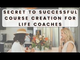 The Secret to Successful Course Creation EVEN when life is HARD! (Full Podcast)