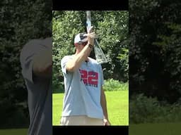 SPLITTING A BULLET... BACKWARDS #trickshots #22lr